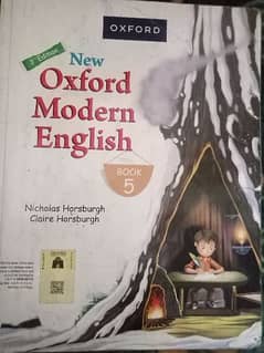 New oxford modern English class 5 book + workbook on half price 50%