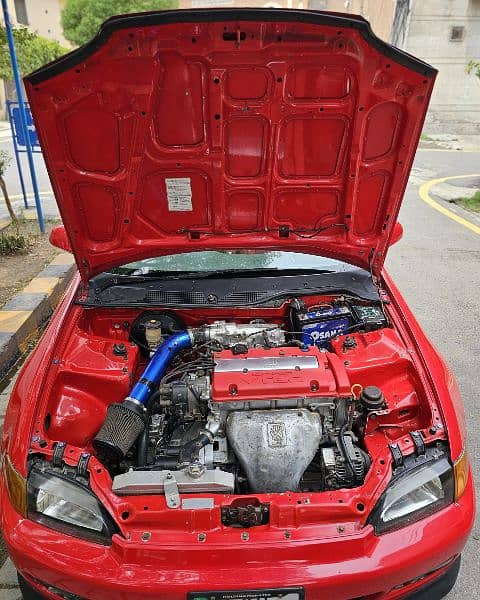 Honda Civic VTi 1995 with H22 Hatchback sports car 3