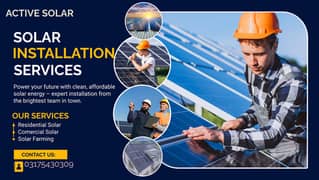 Solar Installation | Solar Structure | Solar Panel | solar system