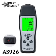 AS926 Smart Sensor Digital Tachometer | Digital Rotational Speedometer 0