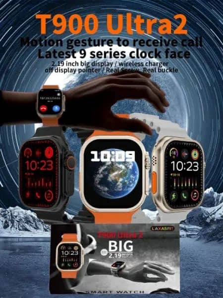 T900 Ultra 2 Series 9 49mm Big 2.19inch Full Touch Screen Hiwatch Pro 4