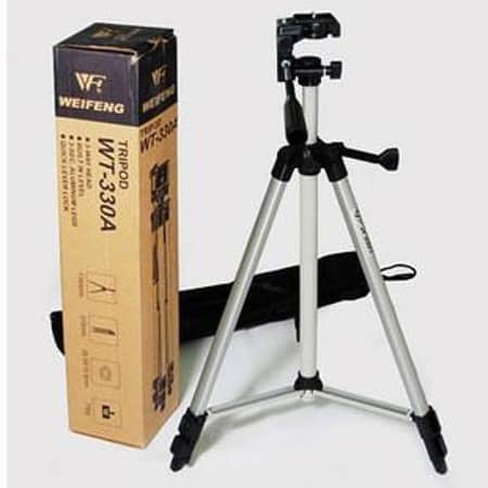 AY-49 VIDEO MAKING KIT VLOGGING TRIPOD TRIPLE BAND LIGHT 2