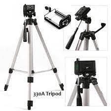 AY-49 VIDEO MAKING KIT VLOGGING TRIPOD TRIPLE BAND LIGHT 3