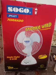 SOGO Mini Electric fan Tornado 677