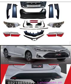 Corolla X bumper front & Back 2020 modol 2023 available on Discount