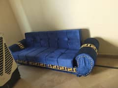 sofa combat with 3 draws under sofa seat with its cover available i