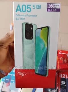 Itel AO5S COMPLETE BOX