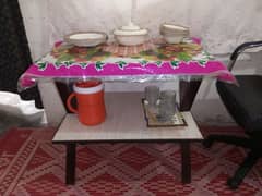 Double table for small space Dining, laptop/PC table, Stydy table
