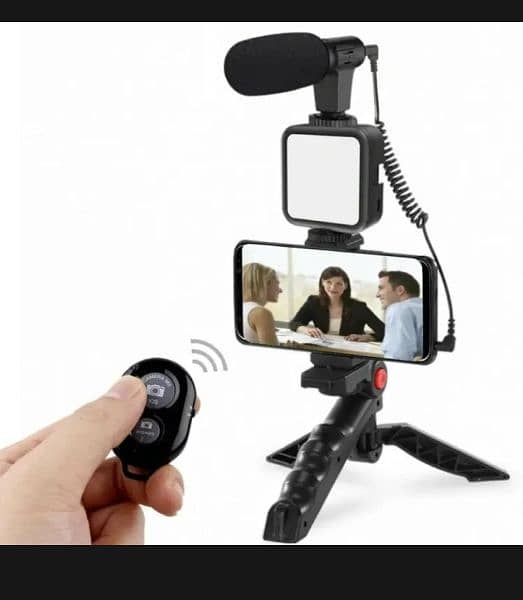 Video making Vlogging Kit with Microphone (Premium) 0