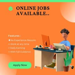 online job available part time and full time
