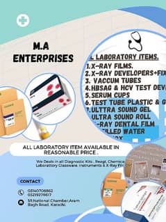 All Laboratory Items Available In Reasonable Price.