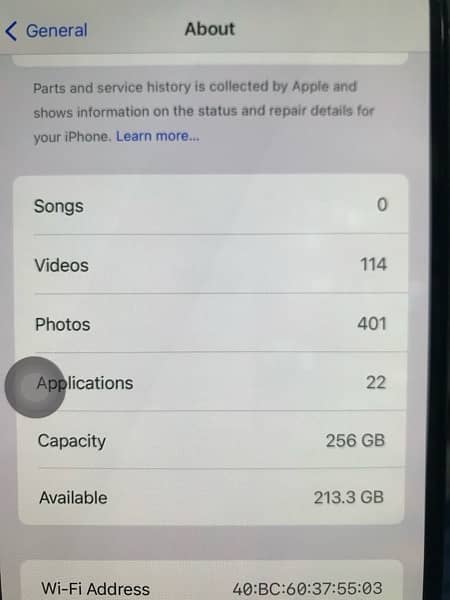 IPhone XS Max 256 GB 4