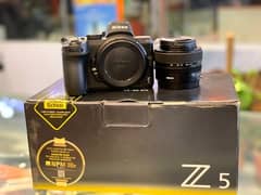 DSLR CAMERA NIKON Z5 WITH BOX KIT LENS 24/50