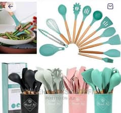 12 piece Silicone Spatula Spoon Set