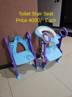 Toilet stair seat