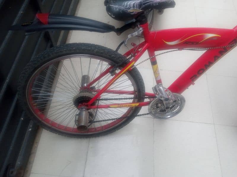 roman bike red colour 26 inch 1