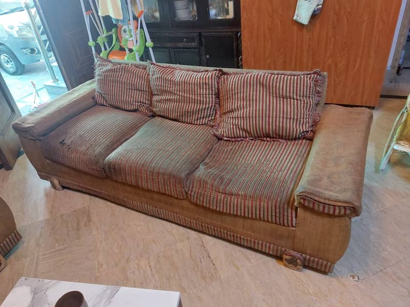 Used 6 seater sofa set 1