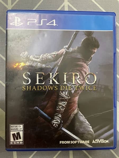 PS4 / ps5 Games FC 24 FIFA and sekiro 1