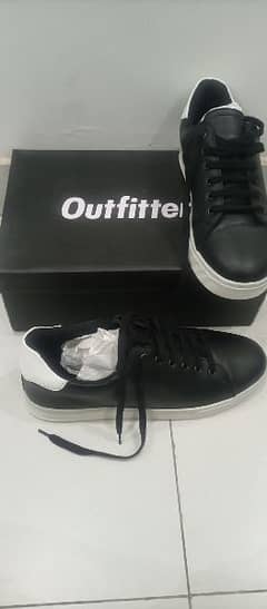 Outfitters  black and white sneakers