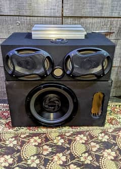 ORIGINAL PIONEER 305F WOOFER {CAR AMPLIFIER SPEAKER HEAVY SOUND SYSTEM