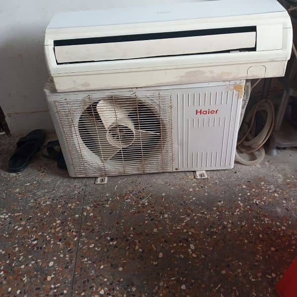 Haier ac 1 ton hai gass NH hai 2