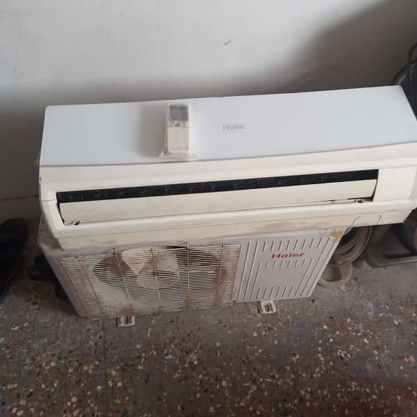 Haier ac 1 ton hai gass NH hai 4