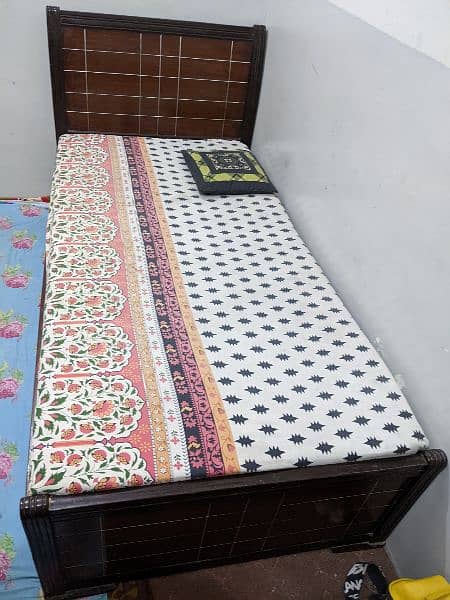 Single Bed Wooden 1