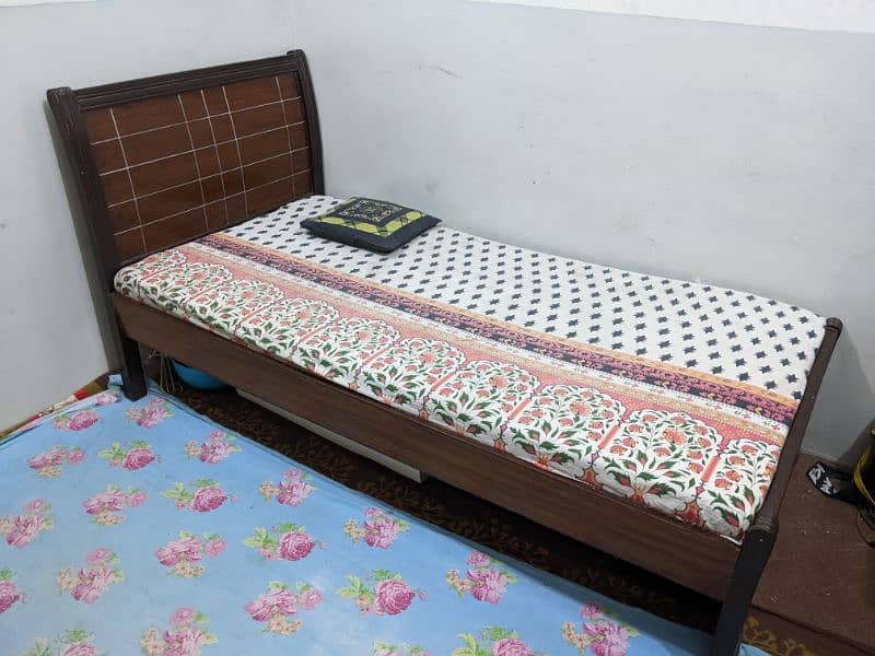 Single Bed Wooden 2