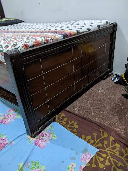 Single Bed Wooden 4