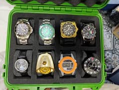 Invicta Designed Watch collection box with eight slots