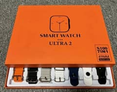 S100 ultra watch with 7 straps box pack