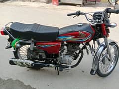 Honda 125 2018 Golden number