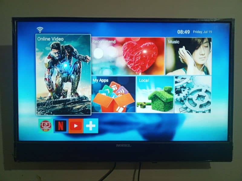 NOBLE L. E. D with android box 1