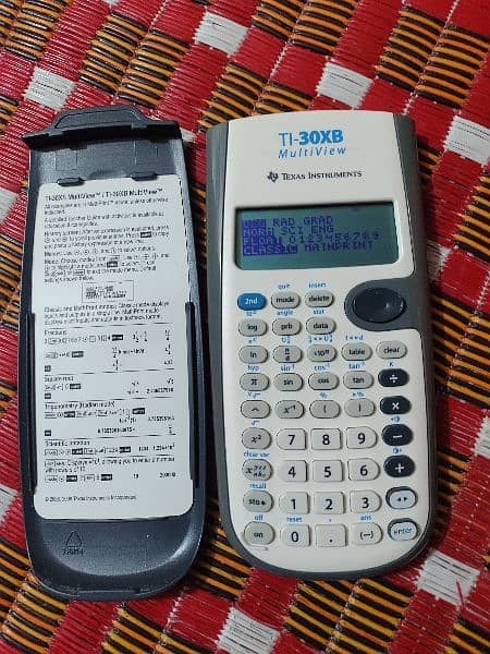 TEXAS INSTRUMENTS TI-30XB ,TI-30X PRO, TI-36X PRO MULTIVIEW CALCULATOR 13