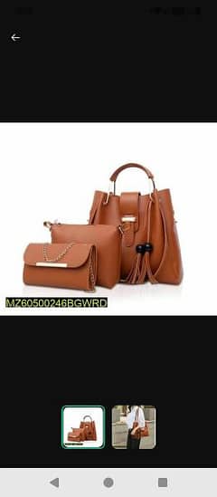 Hand bags pure leather bamper offer ka sth free home delivery