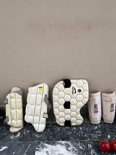 slightly used complete cricket kit with Lords brand kit bag