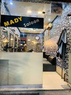 Running salon for sale