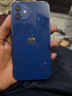 I phone 12 64gb factory Unclock water pack E sim time Available