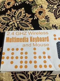 Wireless keyboard and mouse 0