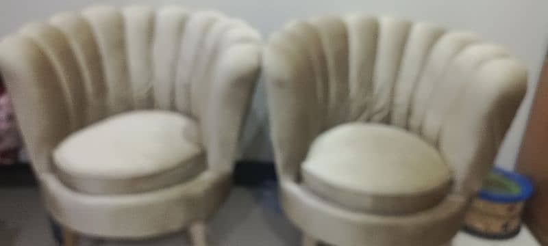 Two luxury chairs brand new 0