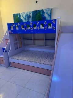 dubel bed for kids available for sale