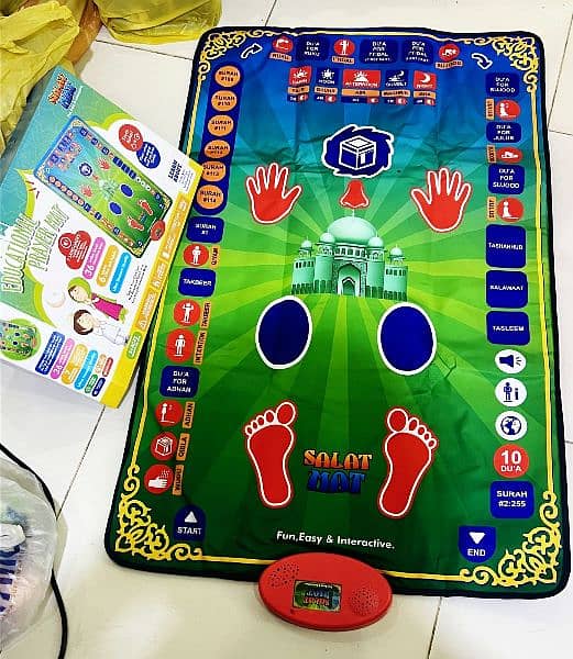 Educational Prayer Mat Jaye Namaz for Kids 4