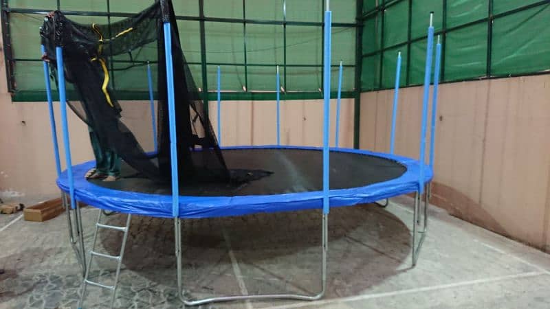 Trampoline 10Ft With Safety Net(China Brand ) 3