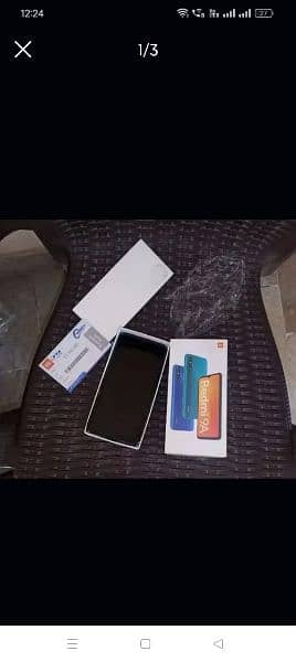 redmi 9A 3/32 box charger wrnty card g00d condition 3