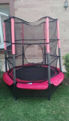 Trampoline 55inch with safety Net (jumping jhola)
