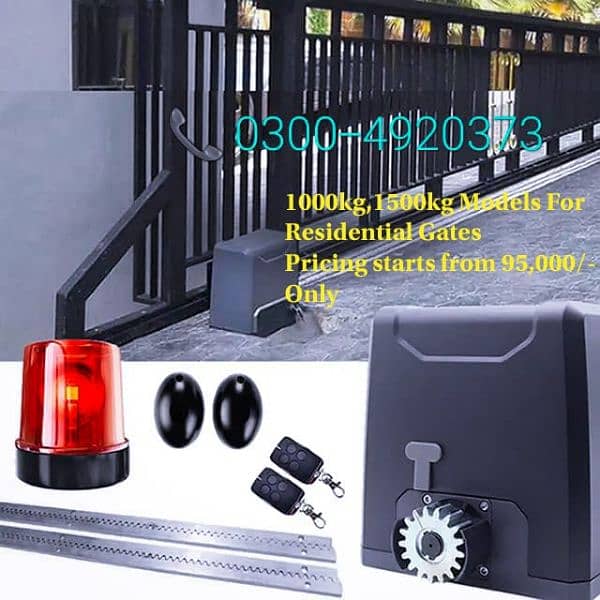 Automatic Sliding Gate Motors !! Auto swing gate !! Gate Openers 0