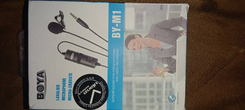 boya m1 lavalier new original microphone. 1