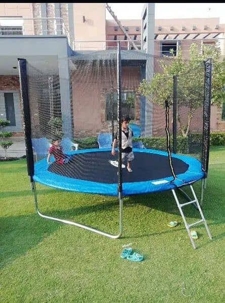 Trampoline 10Ft With Safety Net jumping jhola 2