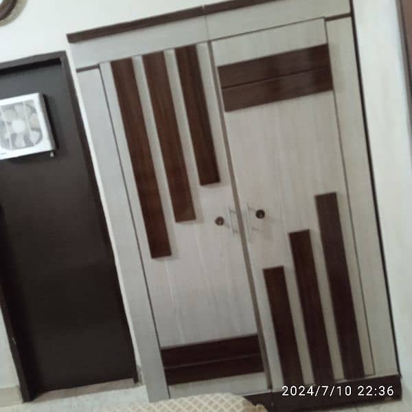 wooden bedroom sat just like new condition 1