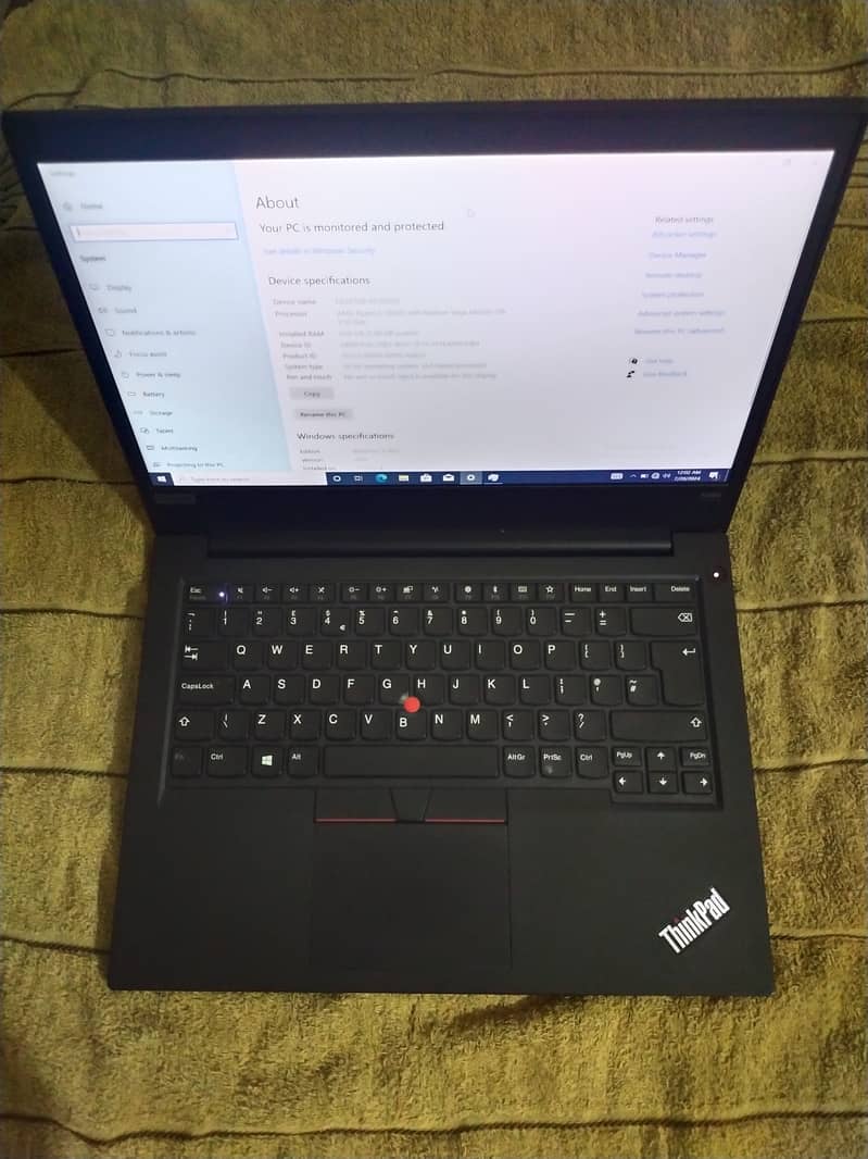 4K Display Ryzen 5 2GB Graphic Card 512GB-SSD 8GB-RAM Lenovo Thinkpad 0